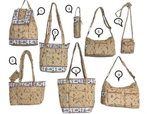 Naples Bag Co New Beige Golf Bags/Handbags-16 Styles/Sizes - Picture 1 of 12