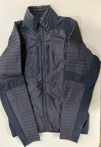 Kuhl Mens M Spyfire Black Jacket Full Zip Puffer Quilted Lightweight - Picture 1 of 9