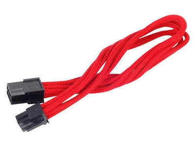 Silverstone PP07-IDE6R (Red) PCI-E 6pin to PCI-E 6pin Connector Cable - Image 1 of 2