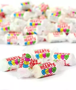Swizzels Mini Love Heart Sweets Wedding Favours Retro Party Bag Valentines Candy - Picture 1 of 1