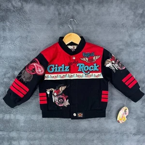 JH Design Bratz Girls Rock Jacket Kids Size 3T TODDLER Embroidered - Picture 1 of 8