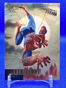 1995 FLEER ULTRA SPIDER MAN CARD # 68 SPIDER-CLONE Gold Signature - Picture 1 of 2