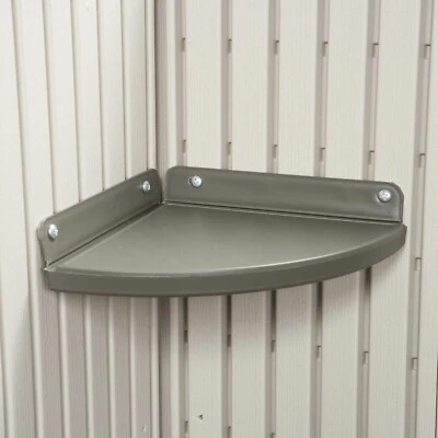 Acessório vitalício para prateleira de galpão 0110 kit de prateleira de canto para galpões de 7' e 8', pacote com 2 - Imagem 1 de 4