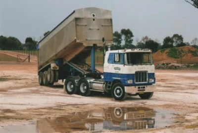 TEKNO 73945 MACK F700 6X4 + SEMI BENNE 3 ESSIEUX " WILLIS HAULAGE " AUSTRALIE ! - Photo 1/4
