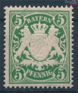 Briefmarken Bayern 1900 Mi 61y postfrisch Flaggen und Wappen (10158439 - Bild 1 von 1