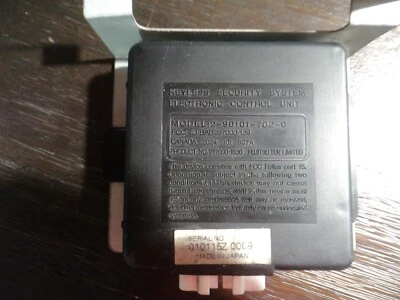 99-01 ISUZU VEHICROSS KEYLESS SYSTEM COMPUTER MODULE OEM - Image 1 of 2