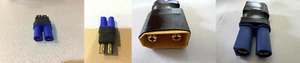 Traxxas EC3 TRX EC5 IC5 XT60 XT90 Male Female Battery Adapter New US - Picture 1 of 18