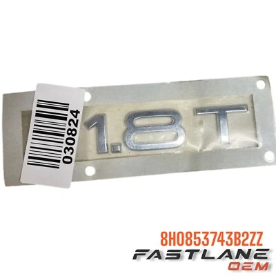 AUDI A4 2007-2015 CUBIERTA TRASERA EMBLEMA NUEVO FABRICANTE DE EQUIPOS ORIGINALES 8H0853743B2ZZ Foto 1 de 4