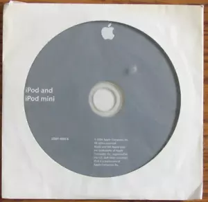 Apple iPod y iPod Mini 2Z691-4695-A 2004 medios vintage - Imagen 1 de 2
