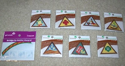 Brownie Girl Scout Badge Try-it Fair Play, Pets Money Computer Expert Snacks etc - Image 1 of 4