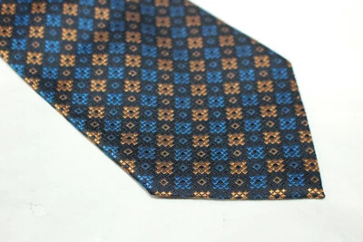 Corbata de seda MASSIMO DE VITO hecha en Italia F71523 Foto 1 de 4