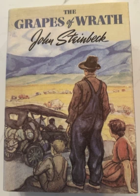 The Grapes of Wrath, John Steinbeck First Edition Facsimile Dust Jacket & cover - Image 1 of 4