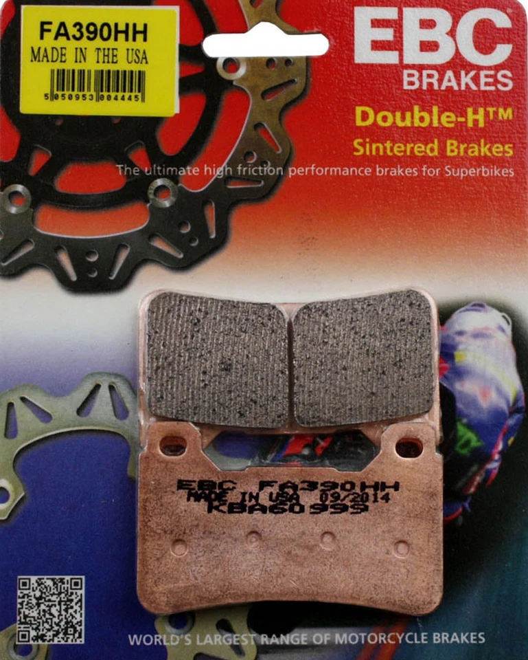 Se adapta a las pastillas de freno EBC para Honda CBR 600 RR 2005 a 2006 FA390HH*2 y FA174H*1 Foto 1 de 4