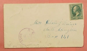 DR WHO 1881 DPO 1849-1934 ROCK MA STEMPEL - Bild 1 von 2