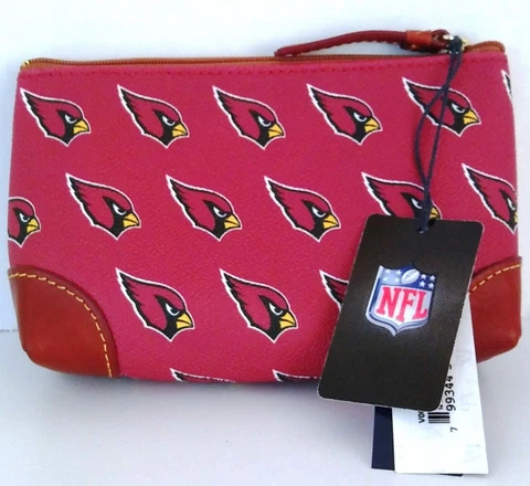 NWT Dooney & Bourke Arizona Cardinals Cosmetic Case Cover
