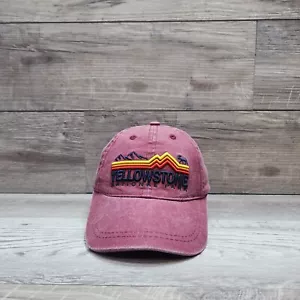 Yellow Stone National Park Hat Cap Adult Womens Adjustable StrapBack Outdoor - Picture 1 of 10