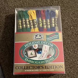 DMC Floss Holiday Decor 30 Skeins 6 Strand Embroidery Thread Collector's Edition - Picture 1 of 5