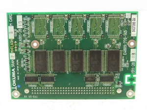 Okuma 1911-2818 SRAM 2M + Flash 0M Card Circuit Board Module - Picture 1 of 4