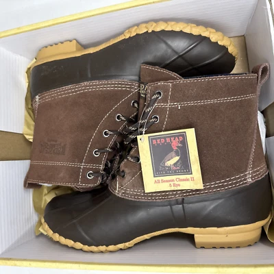 Botas de pato impermeables aisladas con cremallera clásicas II Red Head para todas las estaciones 10M Foto 1 de 4