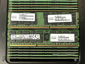 Cisco Original UCS-MR-1X162RY-A 16GB DDR3 1600 PC3-12800R Memory Ram 15-13615-02 - Picture 1 of 4