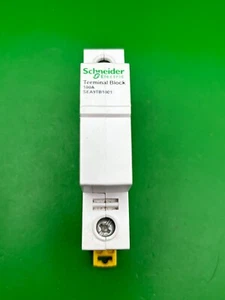 Schneider Electric SEA9TB1001 100A DIN Rail Terminal Block - Brand New - Picture 1 of 4