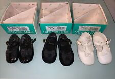 Stride Rite Baby Girls Vintage Dress Slippers Shoes, Sizes 1, 2 & 3!