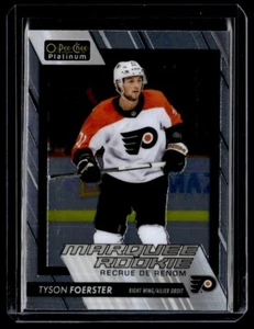 2023-24 O-Pee-Chee Platinum Marquee Rookies Tyson Foerster #275 Rookie RC - Picture 1 of 2