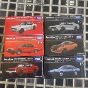 Rare Tomica Nissan Skyline & Fairlady Z 6-Car Set GTR Z31 Z432 Japan Diecast - Picture 1 of 4