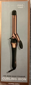 💄 Infiniti Pro by Conair Rose Gold Titanium Curling Iron, 1"👌🆕️WITHOUT BOX ‼️ - Picture 1 of 2
