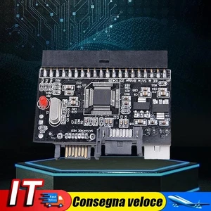 SATA To IDE HDD Adapter Card JM20330 IDE To SATA Hard Drive Converter (Black) - Photo 1/9