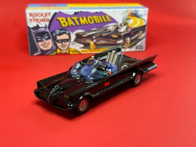 CORGI Batmobile 267 4th Edition issue Restored W/repro Box Nice🔥🔥🔥 - Image 1 of 4