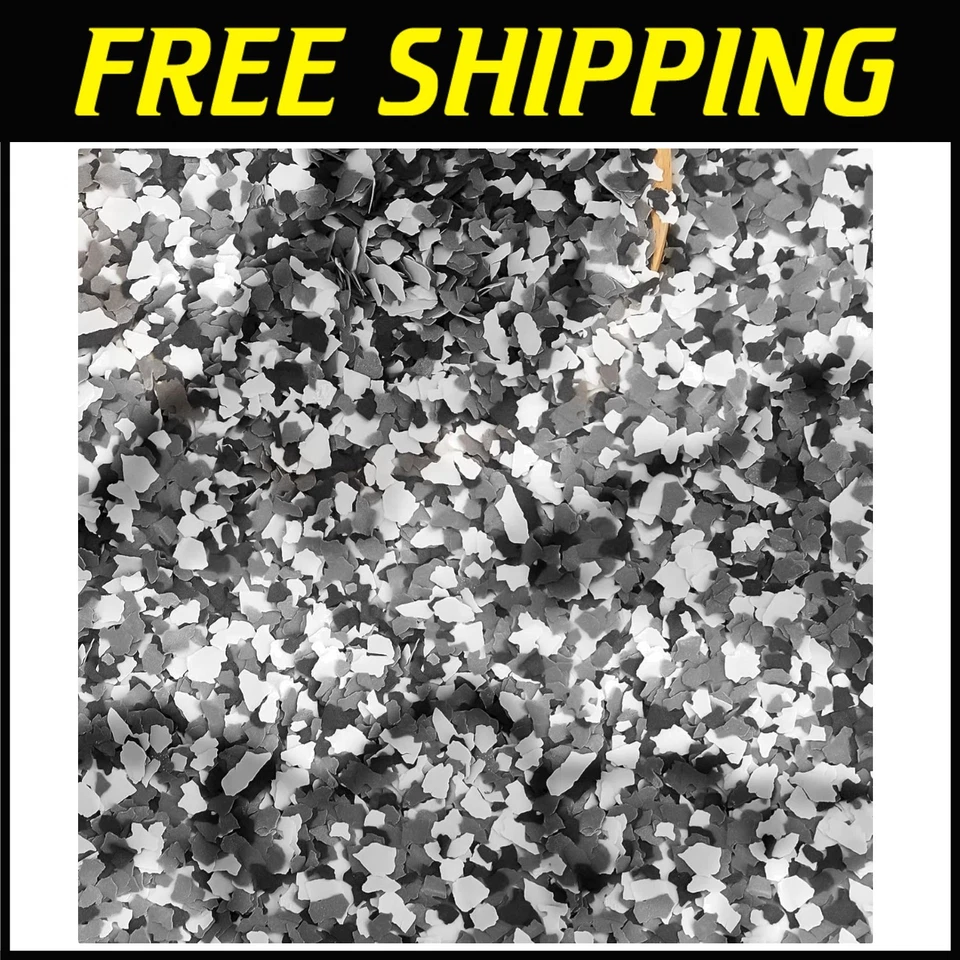 Vibrant Epoxy Paint Chips - Garage Floor Decoration, 12.4 lb - Image 1 of 4