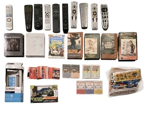 Wholesale Reseller Lot DVDs Remote Controls Music Movies Betamax Baseball Cards - Picture 1 of 4