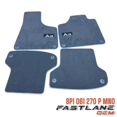 Alfombrillas textiles AUDI A3 2004-2010 NUEVAS OEM 8P1 061 270 P MNO Foto 1 de 4