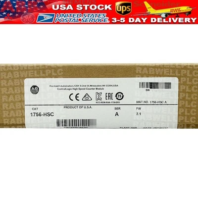 Modulo contatore ad alta velocità ControlLogix AB 1756-HSC/A nuovo sigillato in fabbrica 1756HSC - Immagine 1 di 3