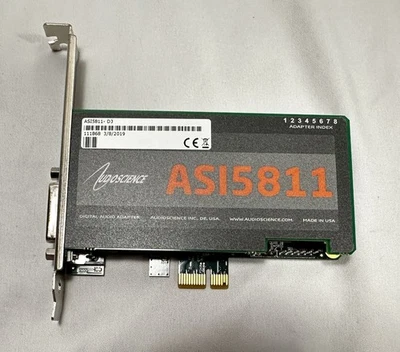AudioScience ASI5811 Low Profile PCI Express Professional Sound Card - Image 1 of 4