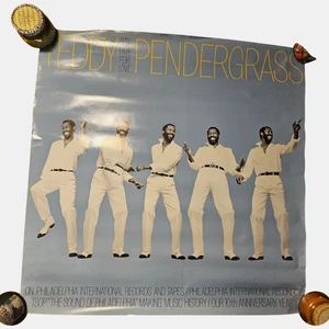 Teddy Pendergrass It's Time For Love 36x36 Promo Poster Display VTG 1981 CBS Inc - Picture 1 of 9