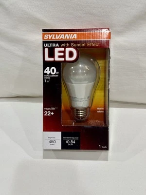Sylvania LED Light Bulb 40w ULTRA with Sunset Effect (78213) - Image 1 of 2