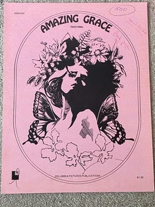 1972 AMAZING GRACE (How Sweet the Sound) Sheet Music TRADITIONAL HYMN J. Newton - Picture 1 of 3