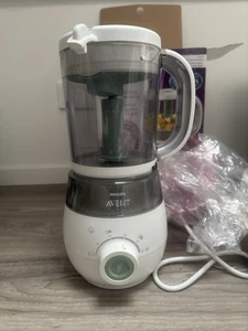 Philips Avent Babynahrungszubereiter 4 in 1 - Dampfgarer & Mixer - Bild 1 von 5