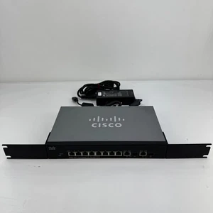 Cisco SG300-10PP-K9 V02 10-Port Gigabit PoE+ Managed Network Switch w/ Rack Ears - Picture 1 of 6