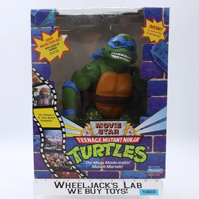 Estrella de Cine Gigante Leo Completo Teenage Mutant Ninja Turtles TMNT 1993 Playmates Foto 1 de 4