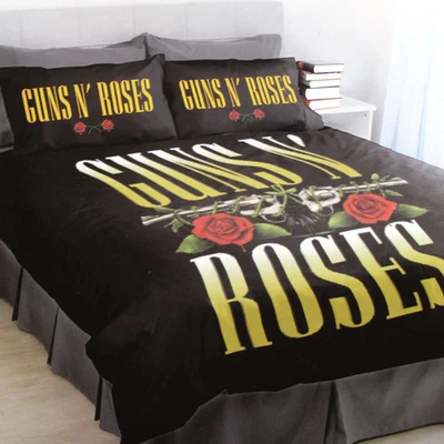 Guns N' Roses Quilt Cover Set Double 180 x 210cm - image 1 of 3