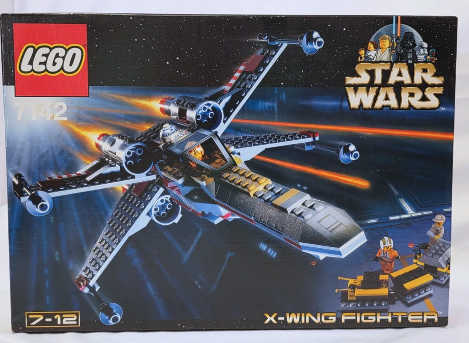 Lego 7142 Star Wars: X-wing Fighter, Sealed, MINT, Luke Skywalker, R2-D2 - Image 1 of 4