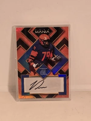 VEDERIAN LOWE 2022 WILD CARD AUTO MANIA ORANGE ROOKIE AUTOGRAPH AUTO AM-SQ48 - Image 1 of 2
