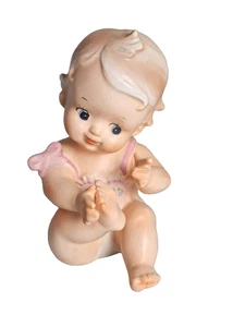 De colección. Figura bebé piano porcelana INARCO 1961 hecha en Japón - Imagen 1 de 6