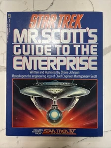 Star Trek 1987 Mr. Scott's Guide to the Enterprise Paperback  - Picture 1 of 10