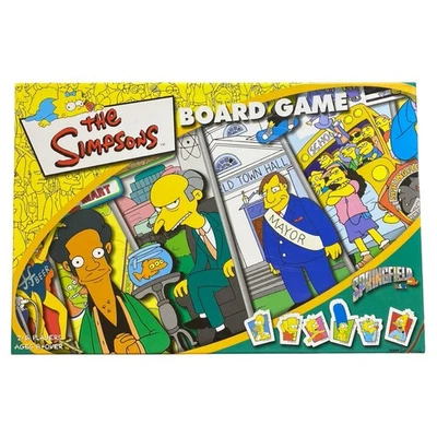 The Simpsons Board Game Family Fun Complete Collectible Age 8+ Vintage Rare Set - Image 1 of 4
