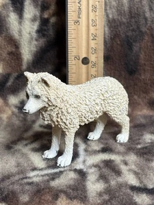 Figura Adulta Lobo Ártico Schleich Vida Silvestre 2014 Lobos Blancos 14742 Retirado - Imagen 1 de 8