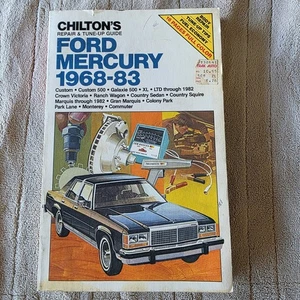 Chilton's Ford Mercury 1968-83 Reparatur- und Tuninganleitung - Service Manual 6842 - Bild 1 von 5